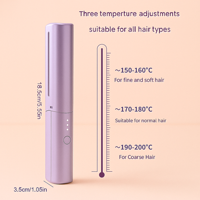 Nova Portable Hair Straightener Comb 1.0