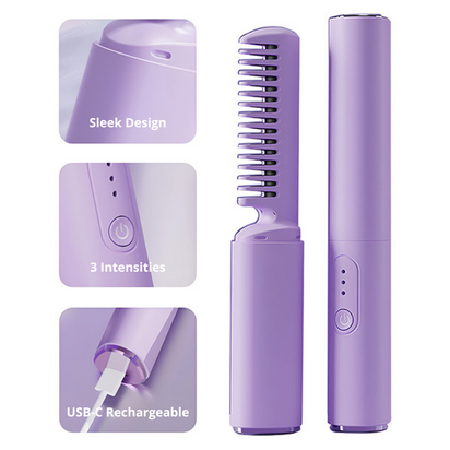 Nova Portable Hair Straightener Comb 1.0